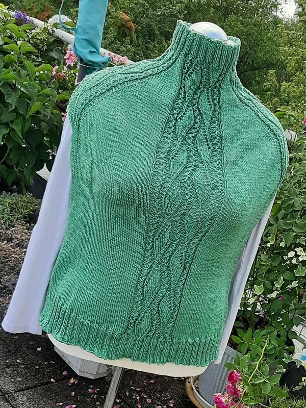 RVO Damenpullunder mit Ajourmuster und Sattelschulter, Gr. 36-56+++