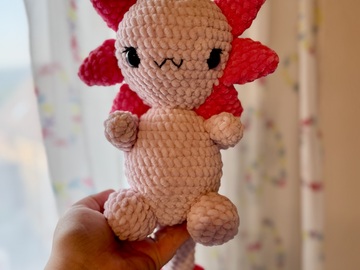 Häkelanleitung Axolotl