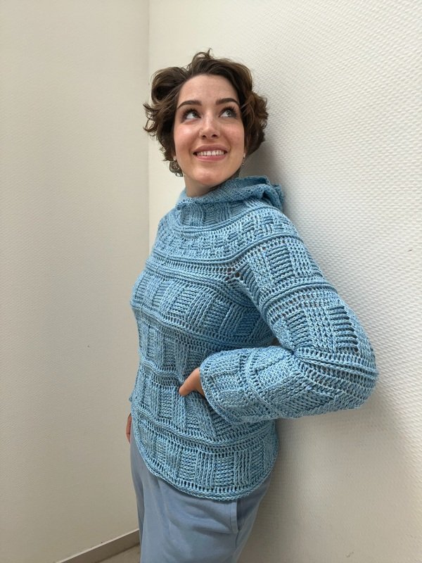 Häkelanleitung Hoodie "NORDLICHT" - Bild 13
