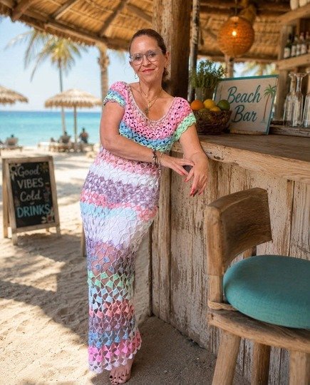 Häkelanleitung: Sommershirt „Concha“ – luftiges Shirt mit Rundpasse