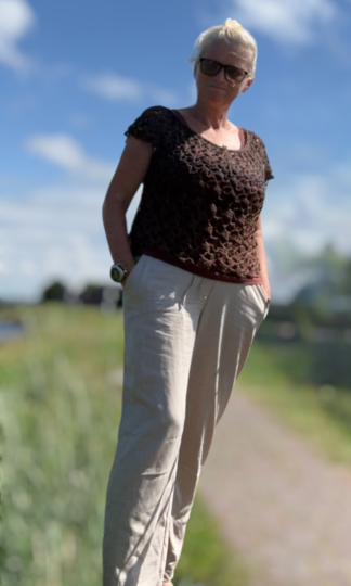 Häkelanleitung: Sommershirt „Concha“ – luftiges Shirt mit Rundpasse