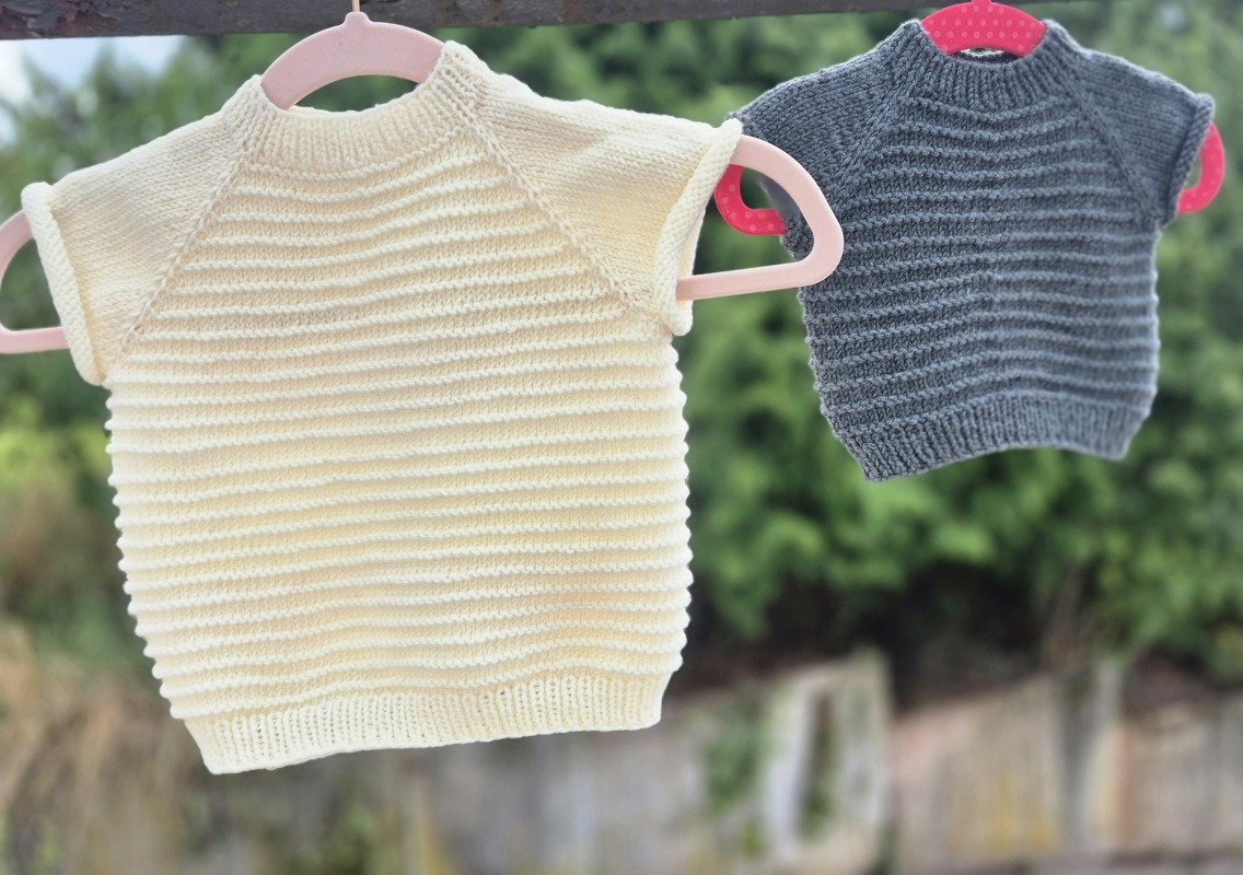 Strickanleitung Ilvy Pullunder für Kinder – Größe 44–116 | Raglan - Bild 5
