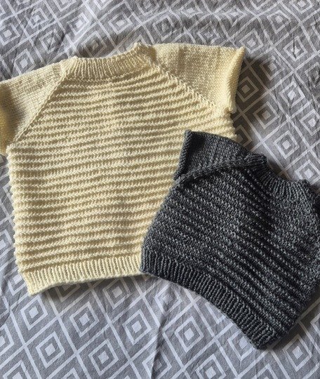 Strickanleitung Ilvy Pullunder für Kinder – Größe 44–116 | Raglan
