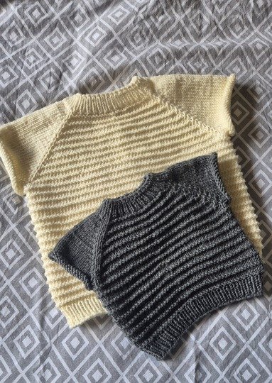 Strickanleitung Ilvy Pullunder für Kinder – Größe 44–116 | Raglan