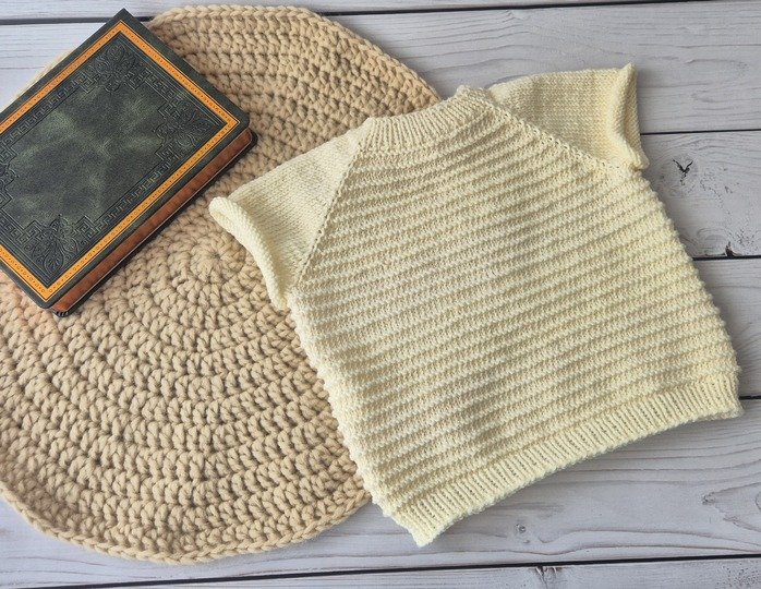 Strickanleitung Ilvy Pullunder für Kinder – Größe 44–116 | Raglan