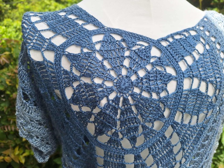 Sommershirt/Sommerpulli Summer Circle, Häkelanleitung