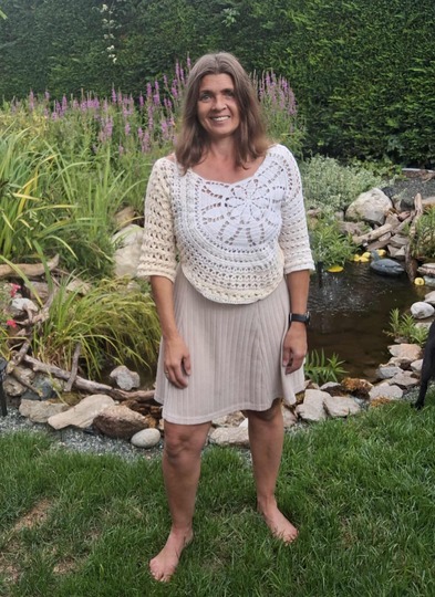 Sommershirt/Sommerpulli Summer Circle, Häkelanleitung