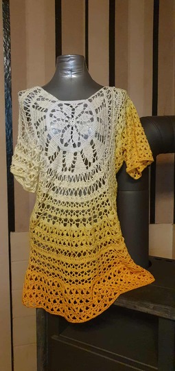 Sommershirt/Sommerpulli Summer Circle, Häkelanleitung