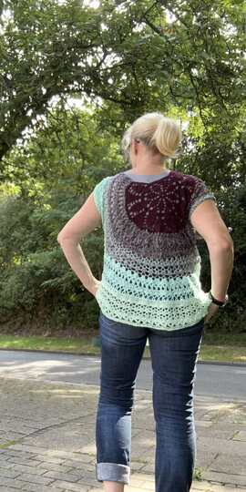 Sommershirt/Sommerpulli Summer Circle, Häkelanleitung