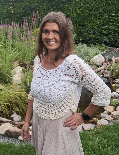 Sommershirt/Sommerpulli Summer Circle, Häkelanleitung