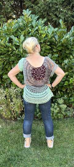 Sommershirt/Sommerpulli Summer Circle, Häkelanleitung