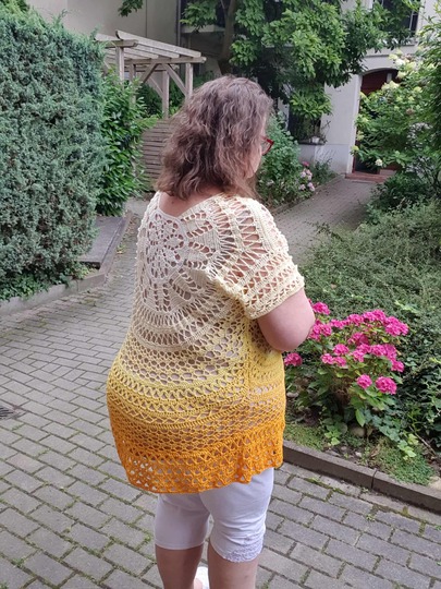 Sommershirt/Sommerpulli Summer Circle, Häkelanleitung