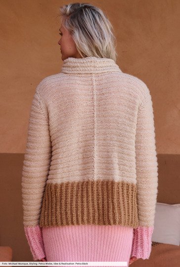 Jacke mit hohen Bündchen