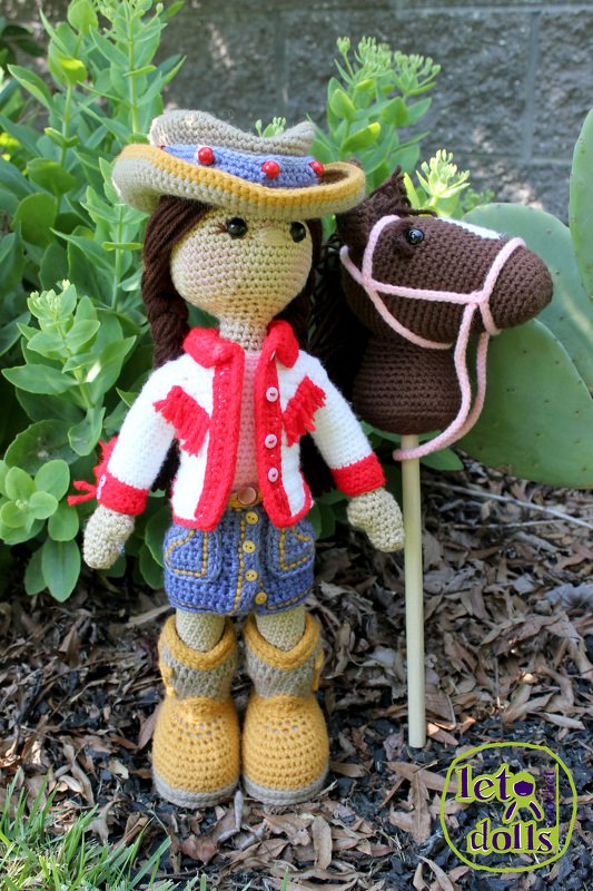 Gilda, Medium Crochet Doll Pattern, Amigurumi, 18"/ 46 cm Tall - Image 5