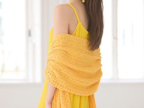 Stola mit Ajourmuster