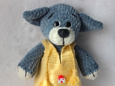 Häkelanleitung für Wolf