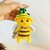 Bee Keychain Crochet Pattern | Cute Bumblebee Plushie PDF Tutorial