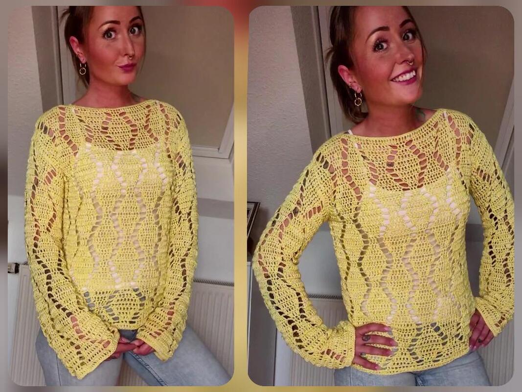 Pullover Xaveria häkeln