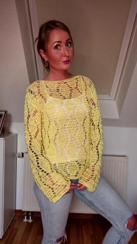 Pullover Xaveria häkeln