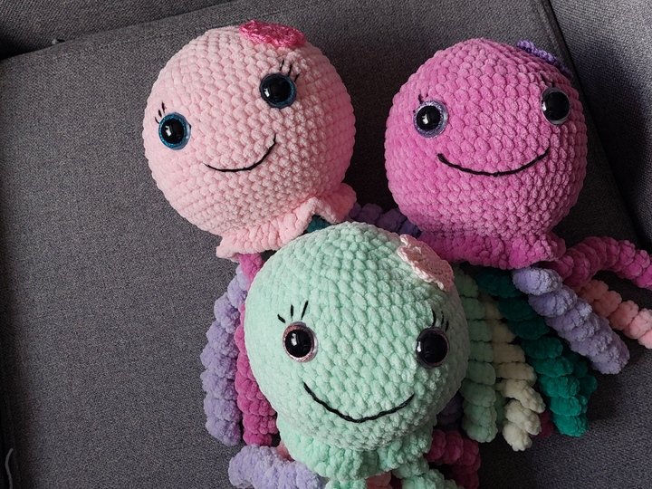 Häkelanleitung: Oktopinchen – niedliches Kuscheltier selbst gemacht