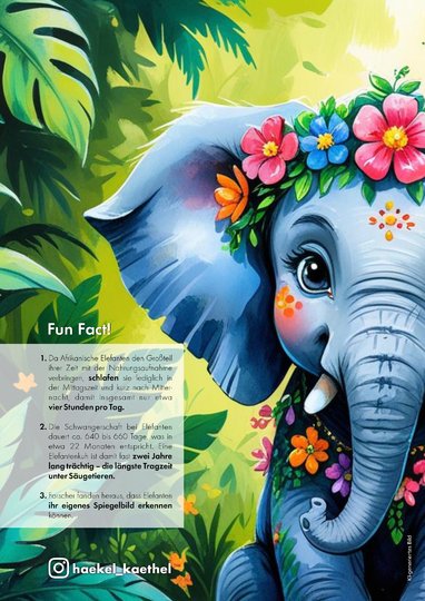 Ella Elephant - keychain