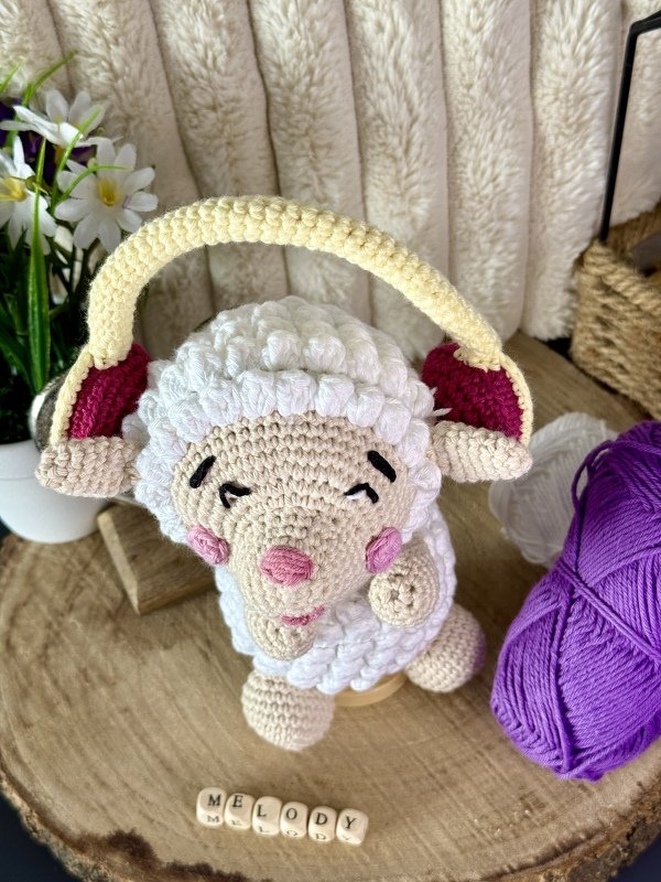 Schaf Melody, dt. Häkelanleitung für Amigurumi Schäfchen (PDF) - Bild 7