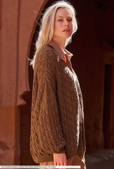 Brauner Cardigan