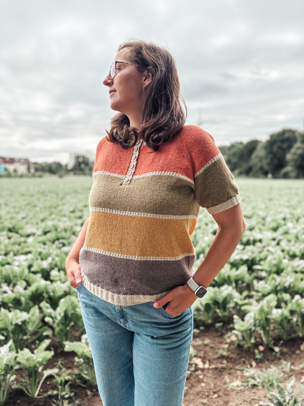 Hedis Blouse | knitting pattern | t-shirt, longsleeve, knitted shirt