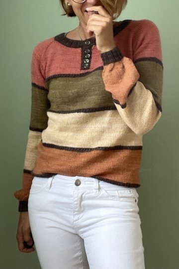 Hedis Blouse | knitting pattern | t-shirt, longsleeve, knitted shirt