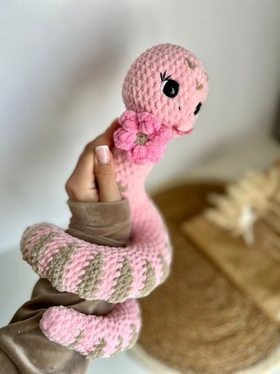 Snake Amigurumi Crochet Pattern - Digital PDF Download. Crochet plushies