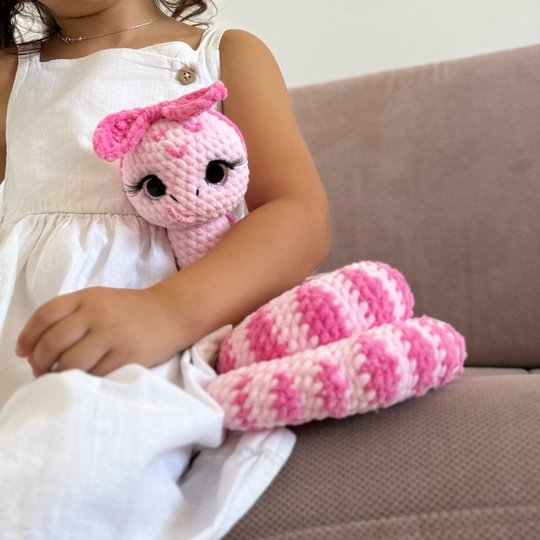 Snake Amigurumi Crochet Pattern - Digital PDF Download. Crochet plushies