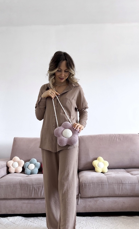 Crochet flowers, Set of 2 crochet pillow patterns, crochet flower pillow - Image 14