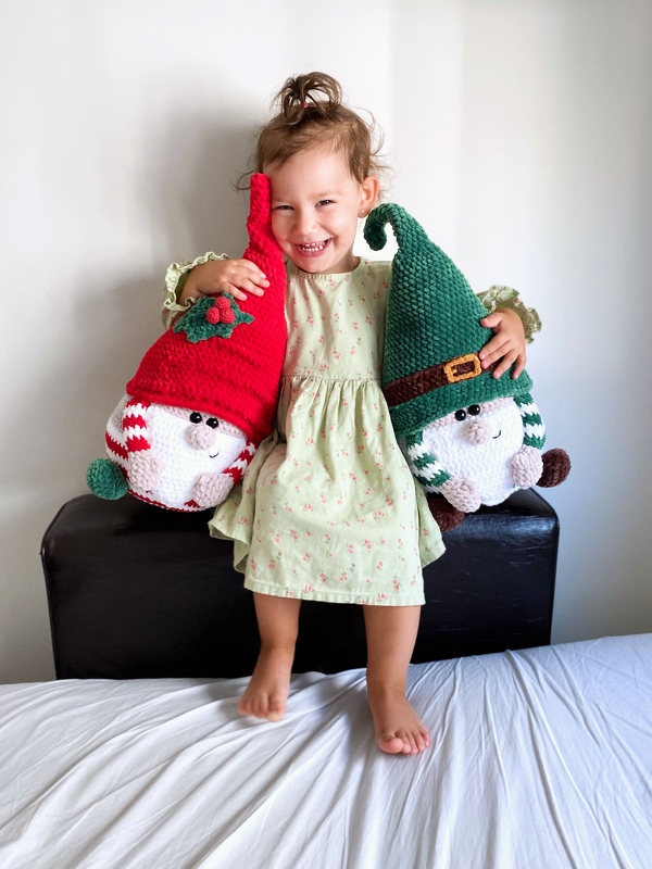 Gnome crochet patterns, set of 3 amigurumi patterns, crochet plushies, DIY - Image 21