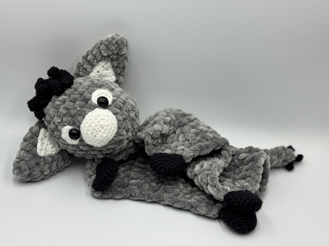 Crochet Pattern - Comforter / Lovey Donkey "Emil" - Image 4