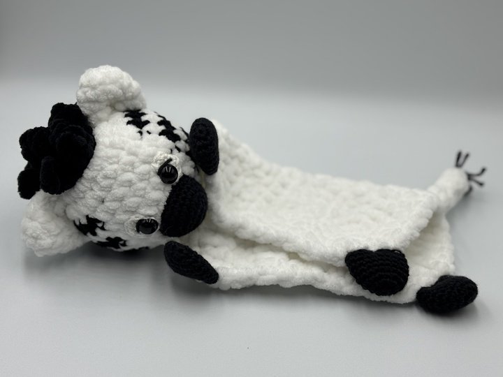 Crochetpattern - Lovey / Comforter Zebra "Zotti"