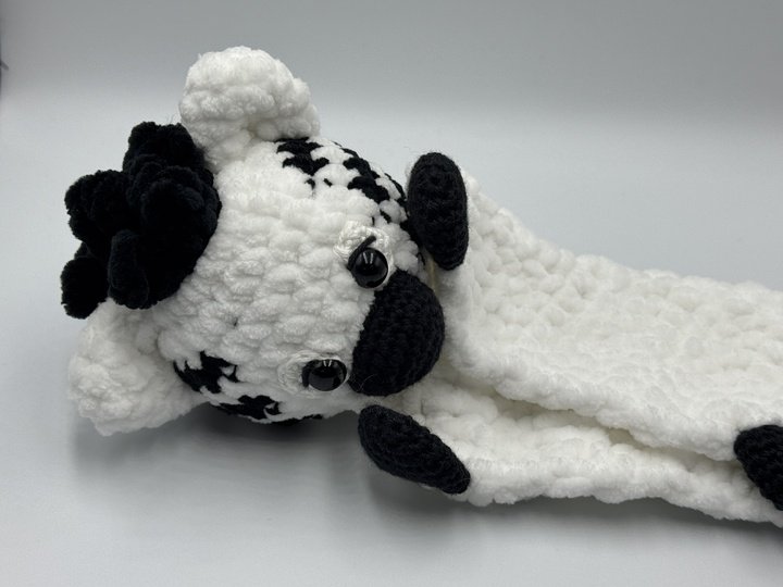 Crochetpattern - Lovey / Comforter Zebra "Zotti"