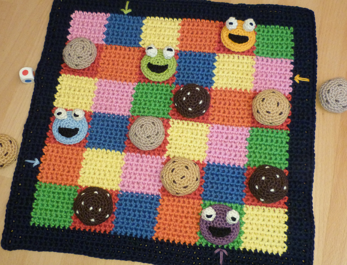 Crochet pattern cookie monster game