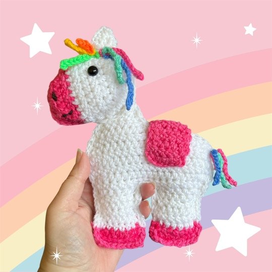 Häkelanleitung Pferd