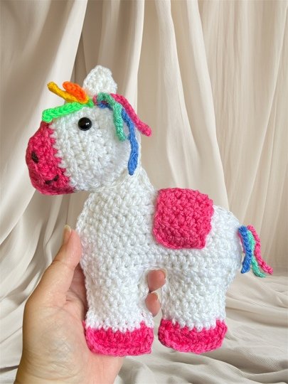 Häkelanleitung Pferd