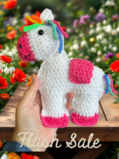 Häkelanleitung Pferd