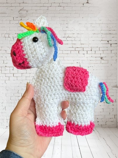 Häkelanleitung Pferd