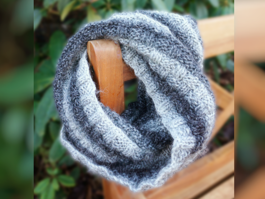 Tolen Loop, Wendeloop, Strukturmuster, Strickanleitung