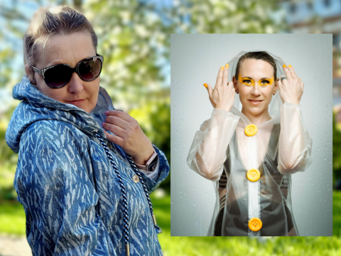 Kapuzen-Erweiterung für den Mantel IVEY