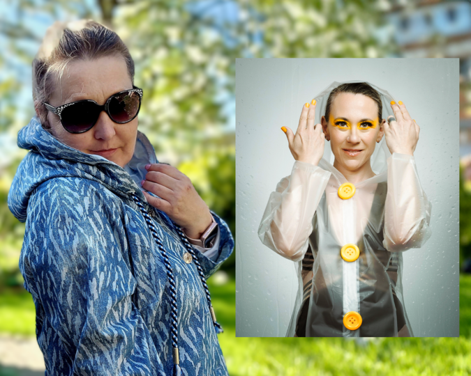 Kapuzen-Erweiterung für den Mantel IVEY