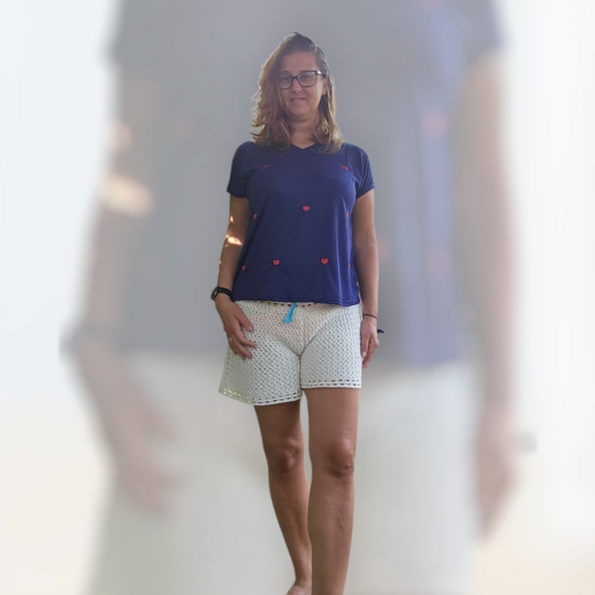 Häkelanleitung Shorts „Genda“ – Unisex Sommermodell