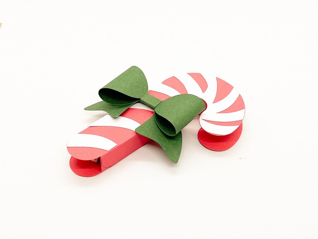 Money Holder Christmas Candy Cane Cut File SVG DXF PDF png - Money Gift - Image 5