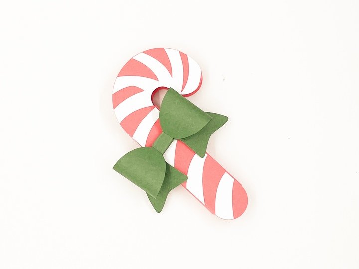 Geldgeschenk Zuckerstange Plotterdatei SVG DXF - Wunscherf&uuml;ller Weihnachten