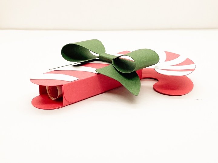 Geldgeschenk Zuckerstange Plotterdatei SVG DXF - Wunscherf&uuml;ller Weihnachten