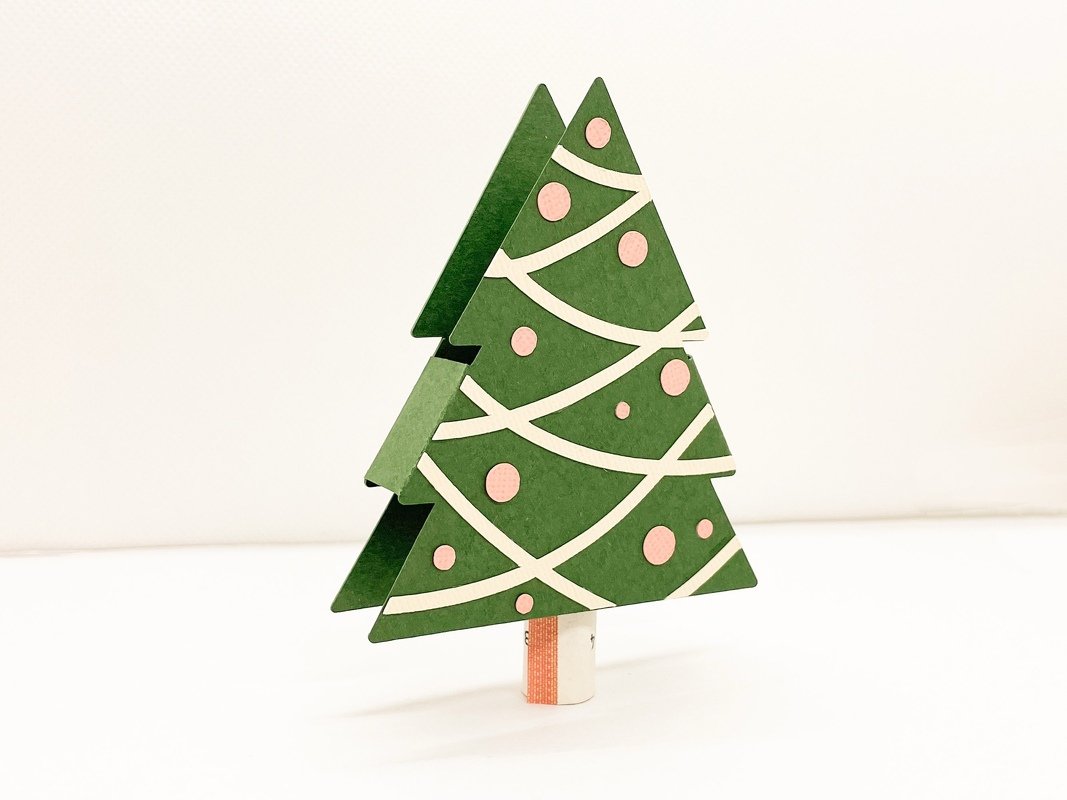 Cut file for Christmas Tree money gift Money Holder Christmas Tree svg dxf - Image 6