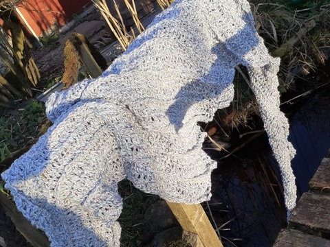 Häkelschaltuch – my own wing ️